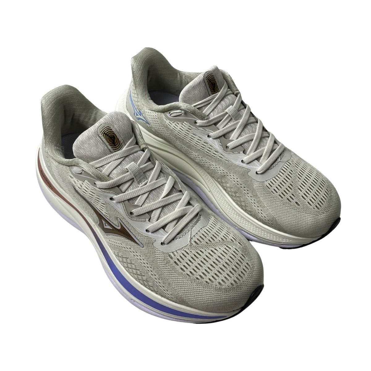 Tênis WAVE SKYWAY Mizuno Feminino 101143143F Bege Bege 4
