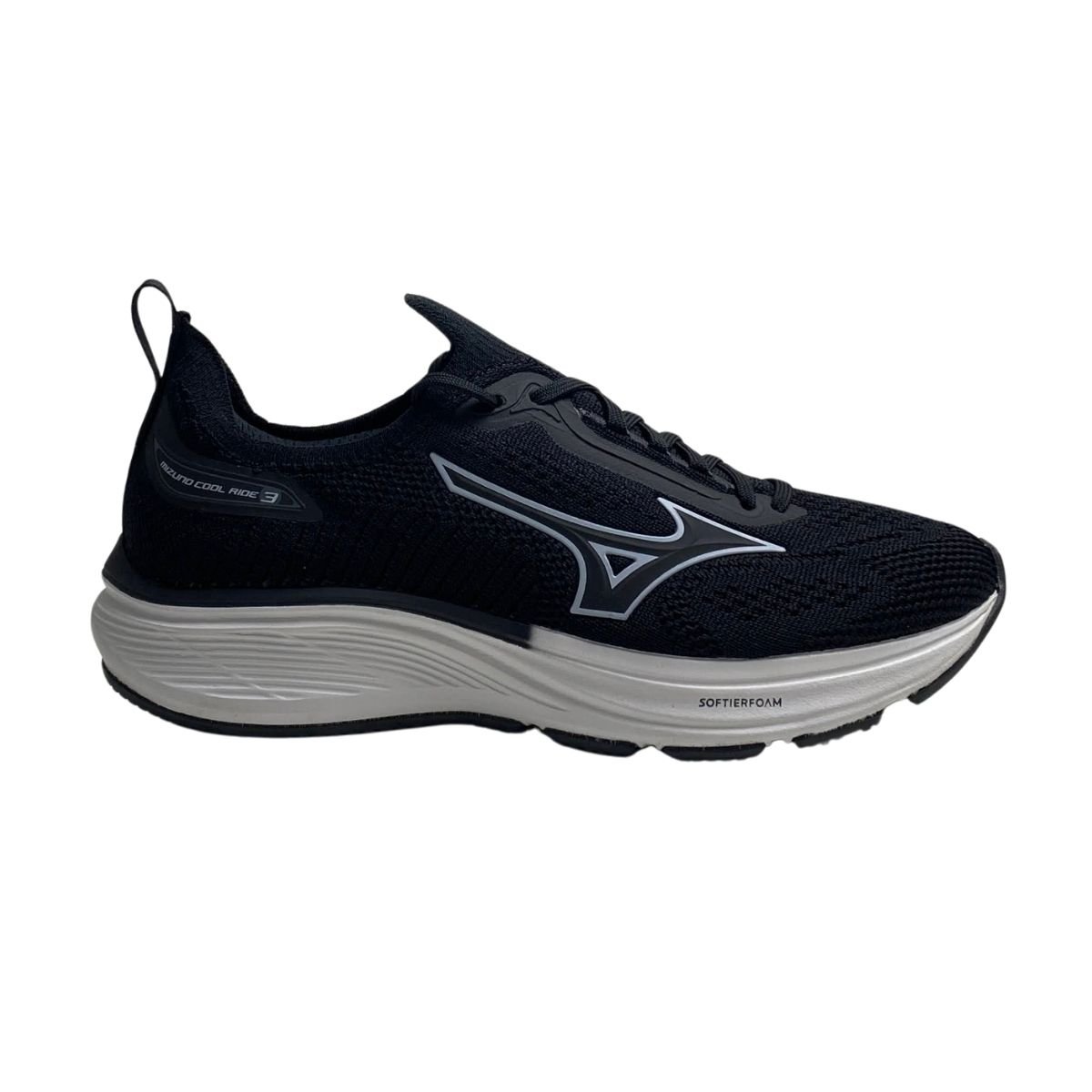 Tênis COOL RIDE 3 Mizuno Feminino 101095095F Preto Preto 6