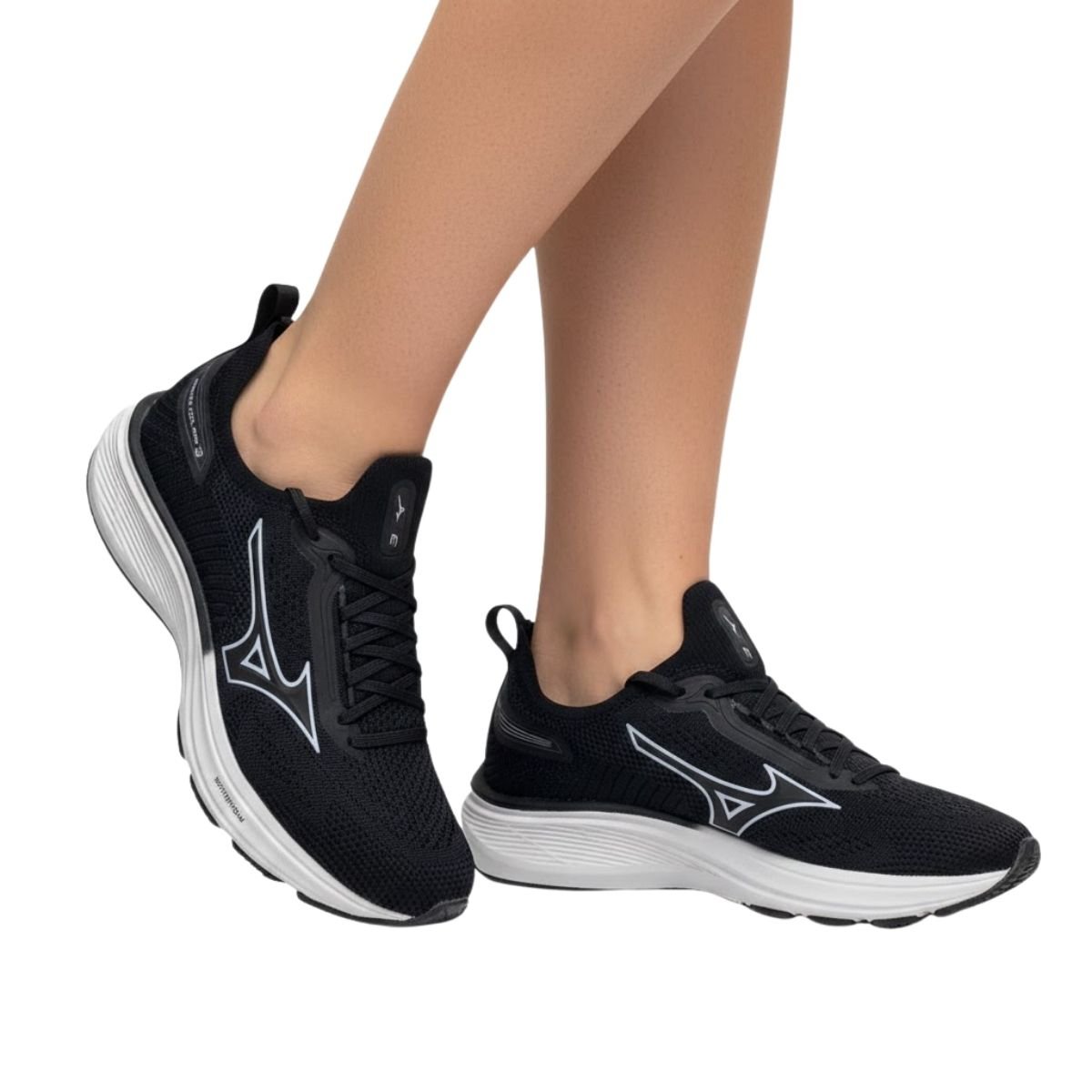 Tênis COOL RIDE 3 Mizuno Feminino 101095095F Preto Preto 7