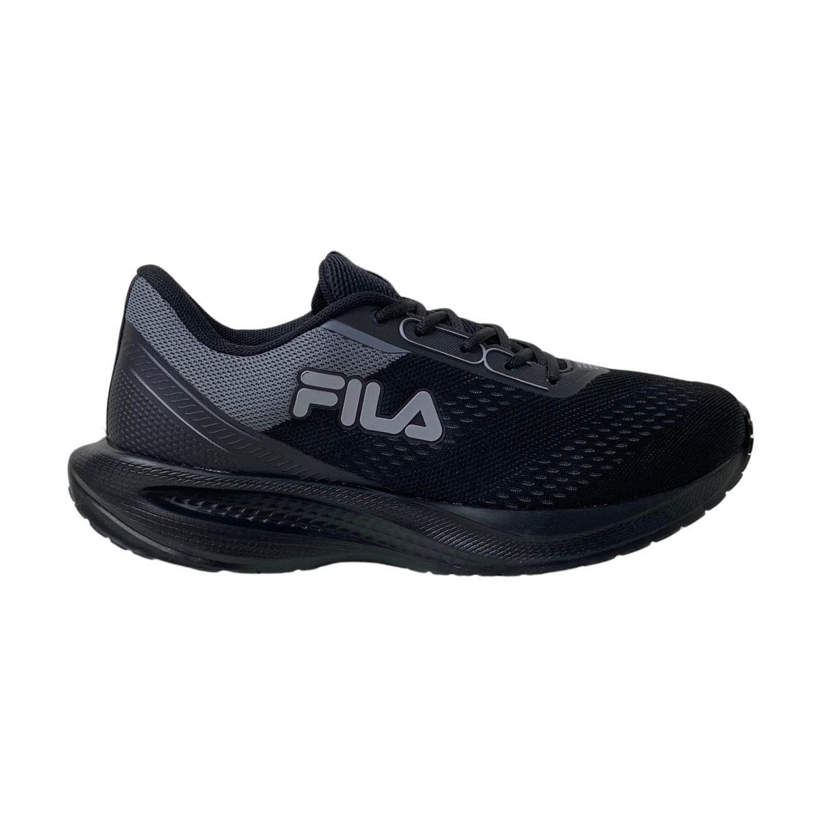 Tênis Rise Fila Masculino FO1TR00108M Preto/Preto