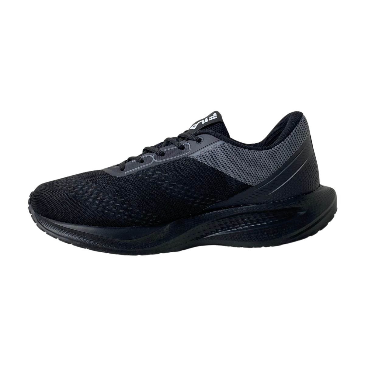 Tênis Rise Fila Masculino FO1TR00108M Preto/Preto Preto 3
