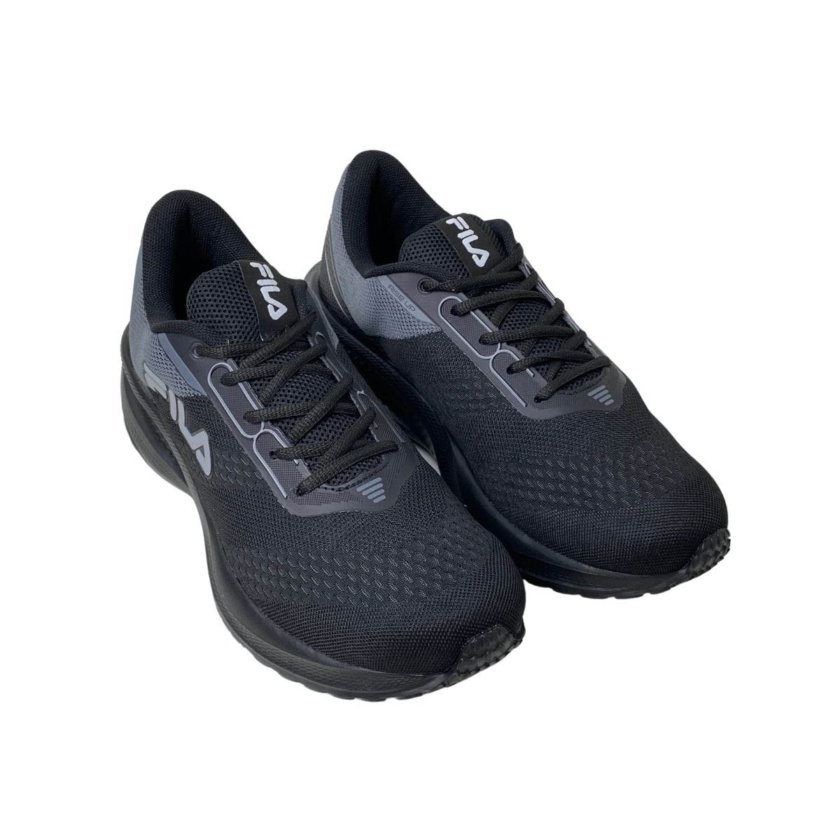 Tênis Rise Fila Masculino FO1TR00108M Preto/Preto Preto 4