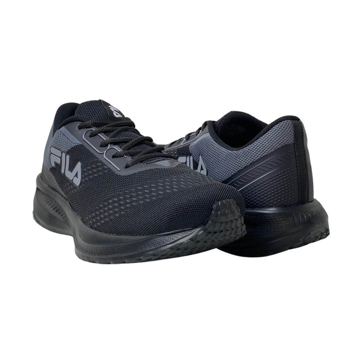 Tênis Rise Fila Masculino FO1TR00108M Preto/Preto Preto 5