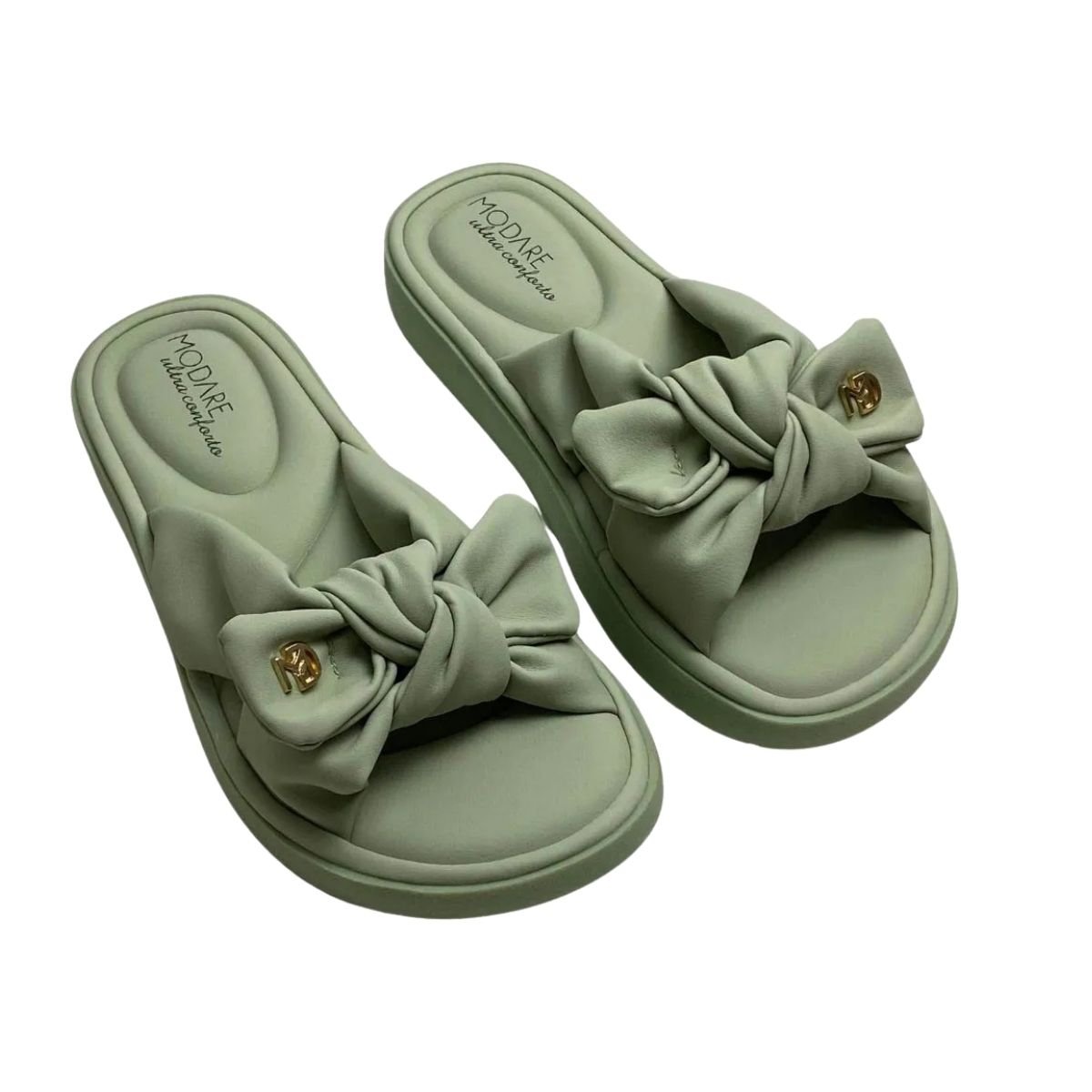 Tamanco Modare Feminino 7208101 Verde Verde 4