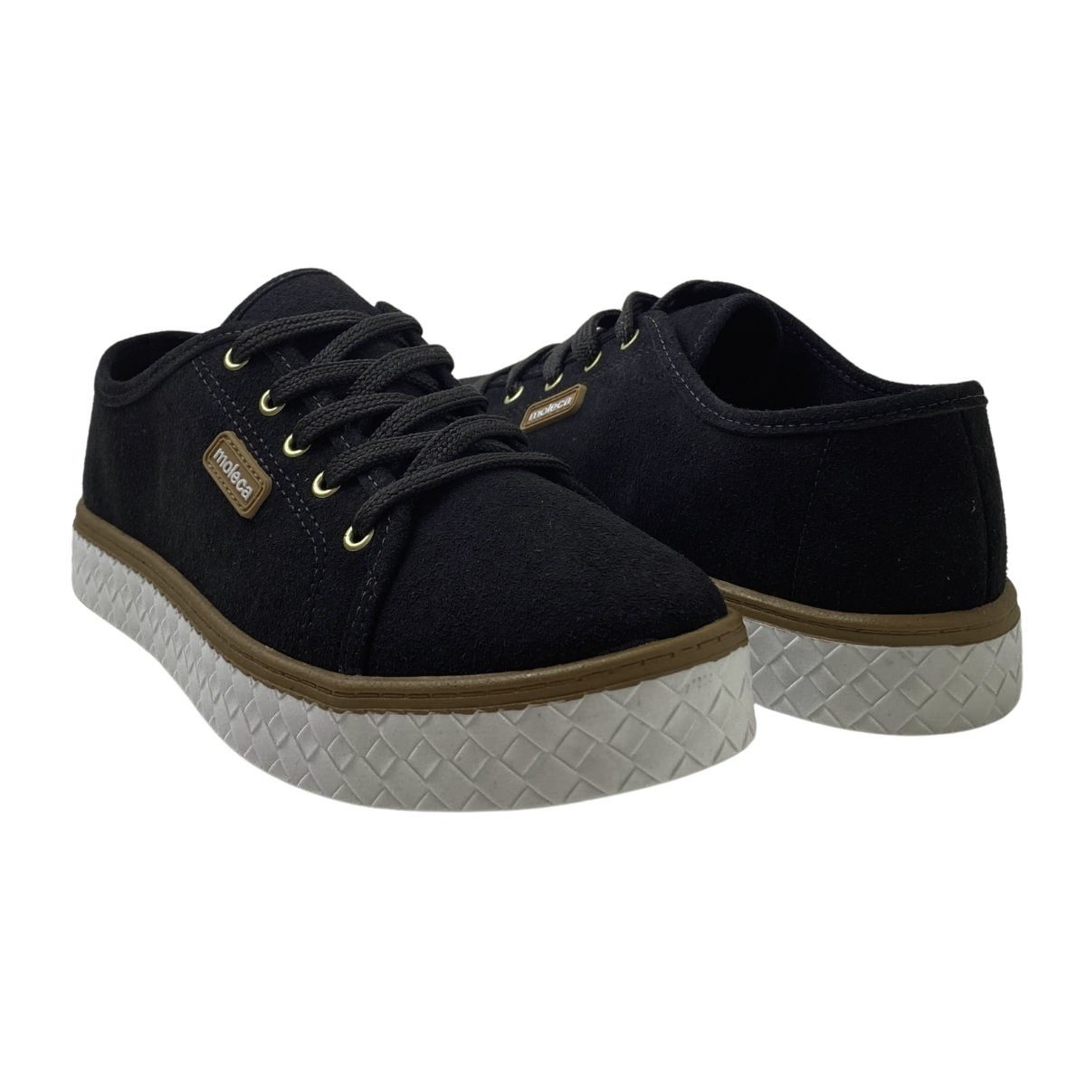 Tênis Moleca Feminino 5712205F Preto Preto 5