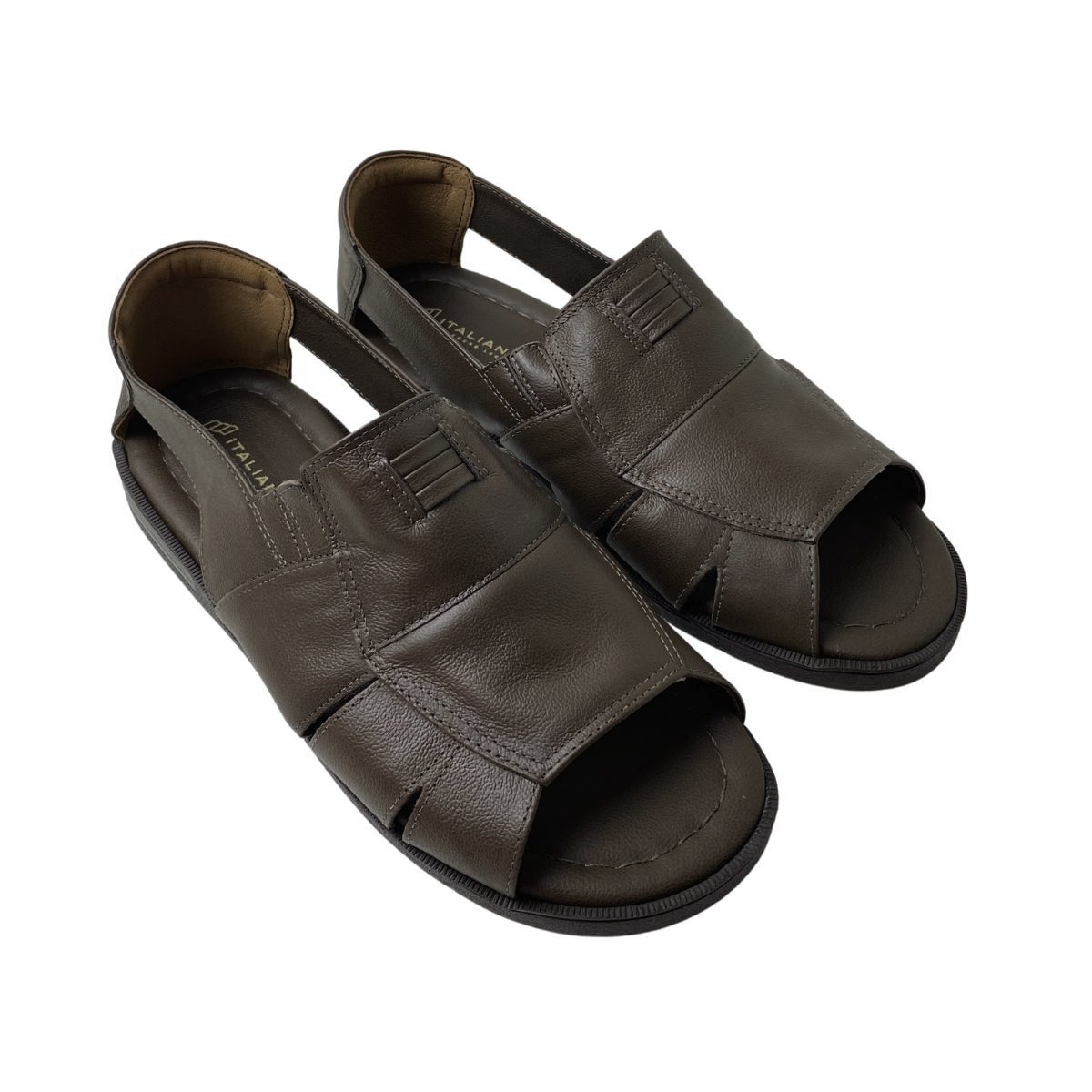 Sandália Italianinho Masculina 340506 Marrom Marrom 4