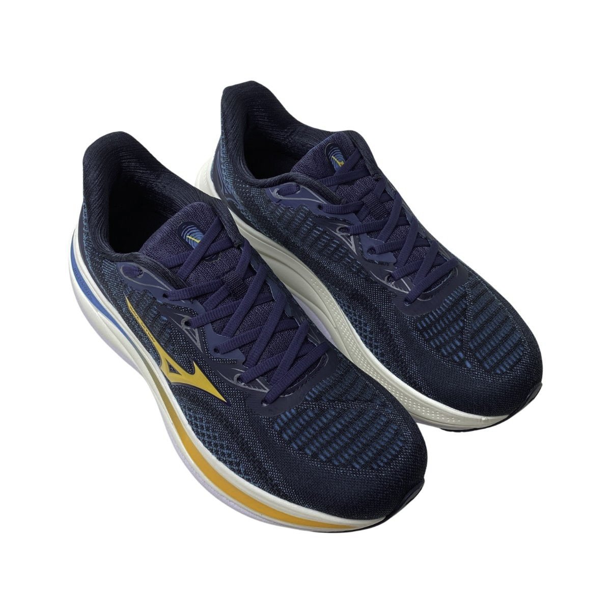 Tênis WAVE SKYWAY Mizuno Masculino 101143143M Marinho Azul Marinho 4