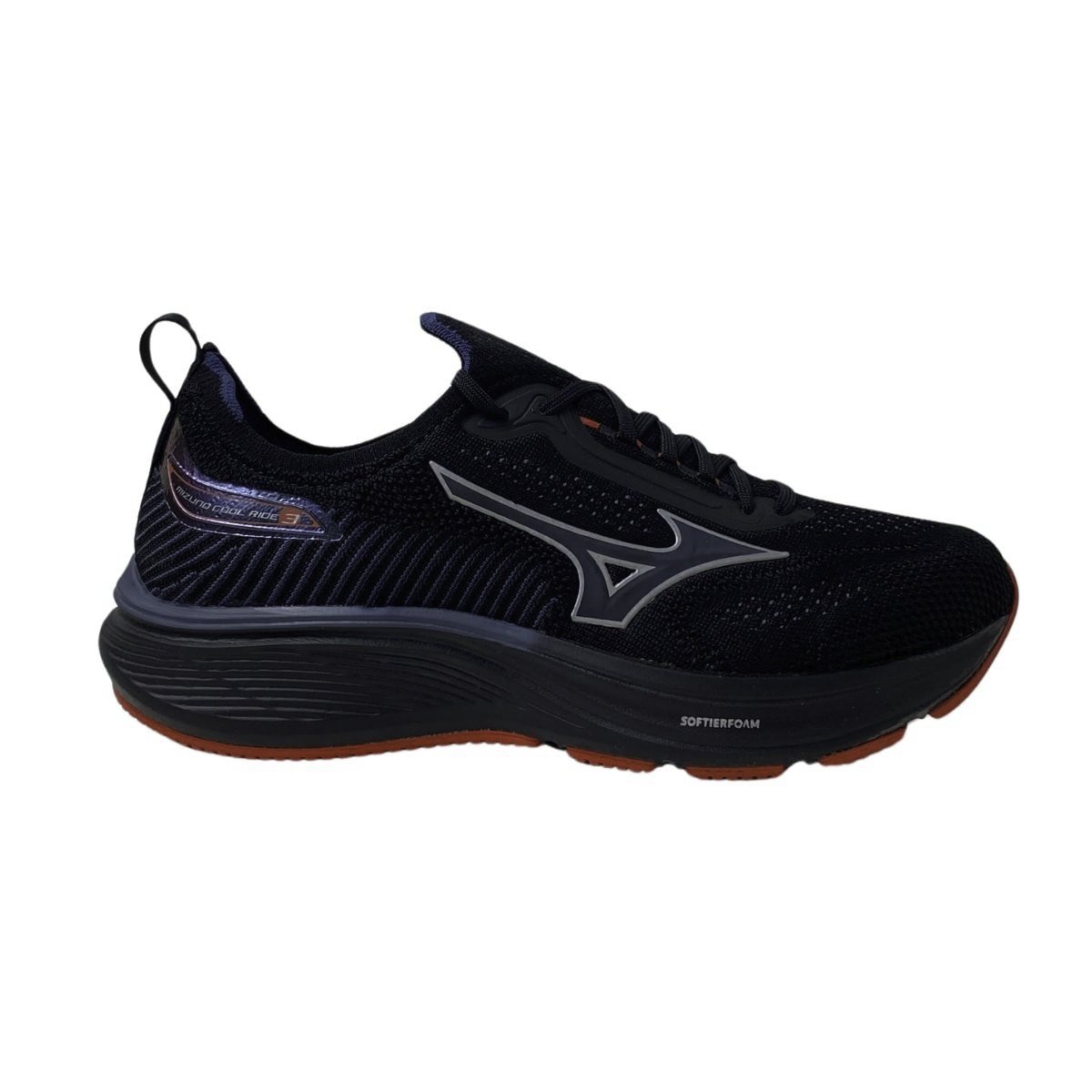 Tênis COOL RIDE 3 Mizuno Masculino 101095095M Preto/Preto