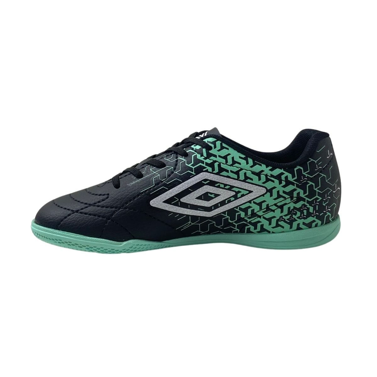 Tênis Neo Futsal Umbro Infantil Menino UO4FB00418 Preto Preto 3