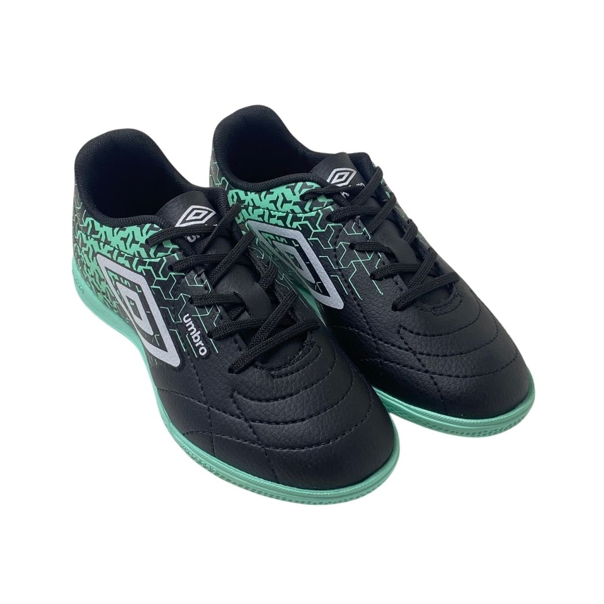 Tênis Neo Futsal Umbro Infantil Menino UO4FB00418 Preto Preto 4