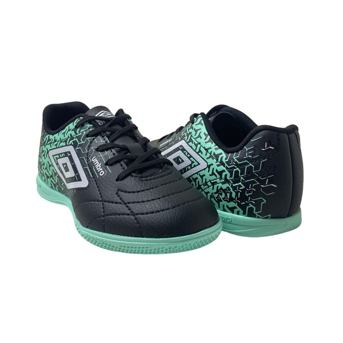 Tênis Neo Futsal Umbro Infantil Menino UO4FB00418 Preto Preto 5