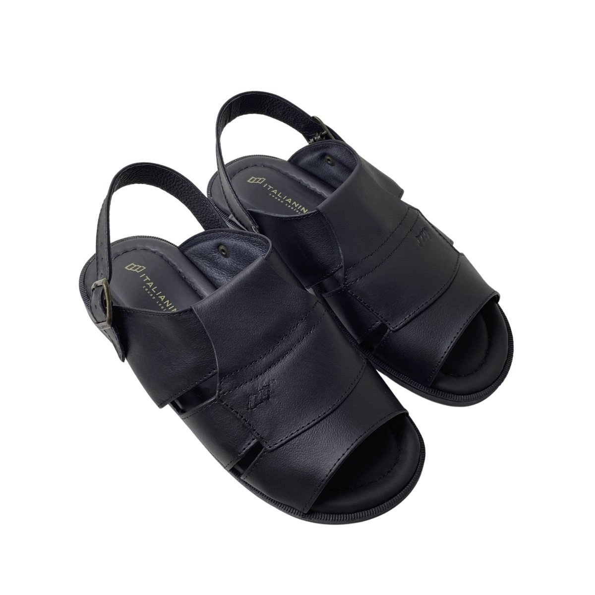 Chinelo Italianinho Masculino 340314 Preto Preto 5