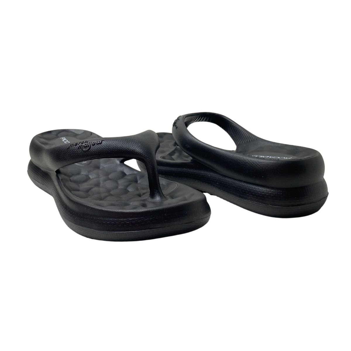 Chinelo Marshmallow Piccadilly Feminino C224003 Preto Preto 5