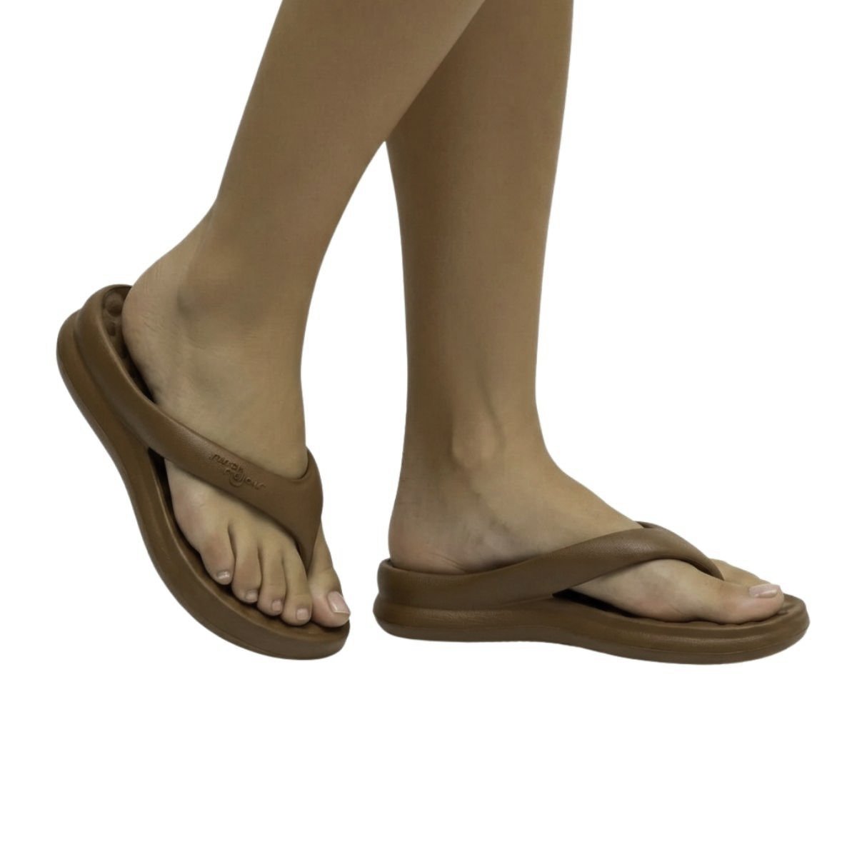 Chinelo Marshmallow Piccadilly Feminino C224003 Marrom Marrom 2