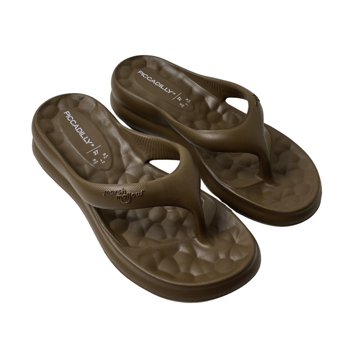 Chinelo Marshmallow Piccadilly Feminino C224003 Marrom Marrom 4