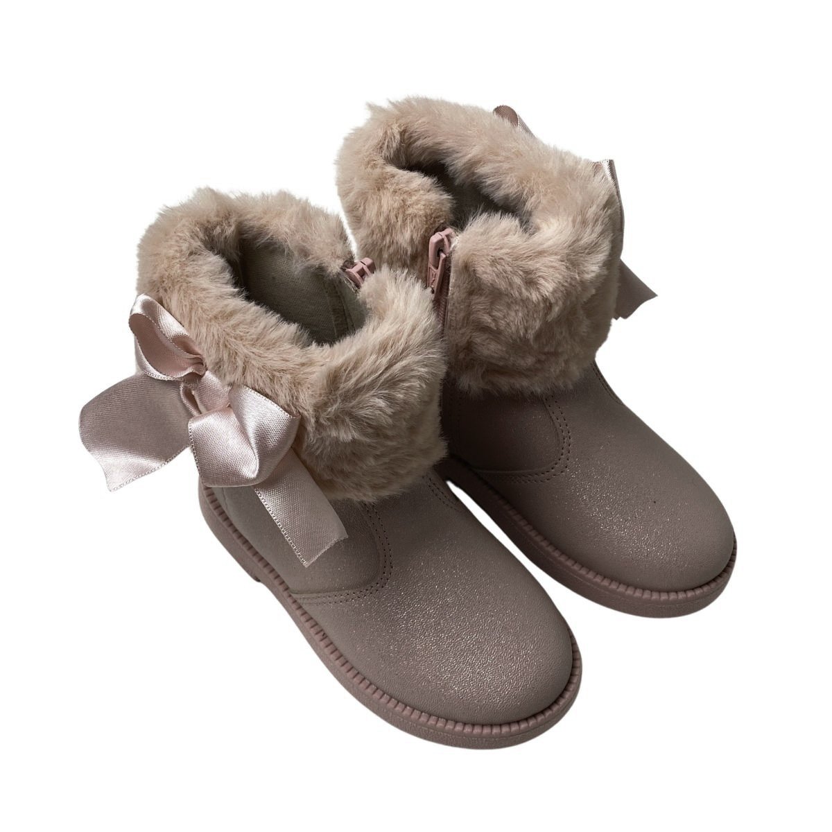 Bota Molekinha Infantil Menina 2184106 Rosa Rosa 4