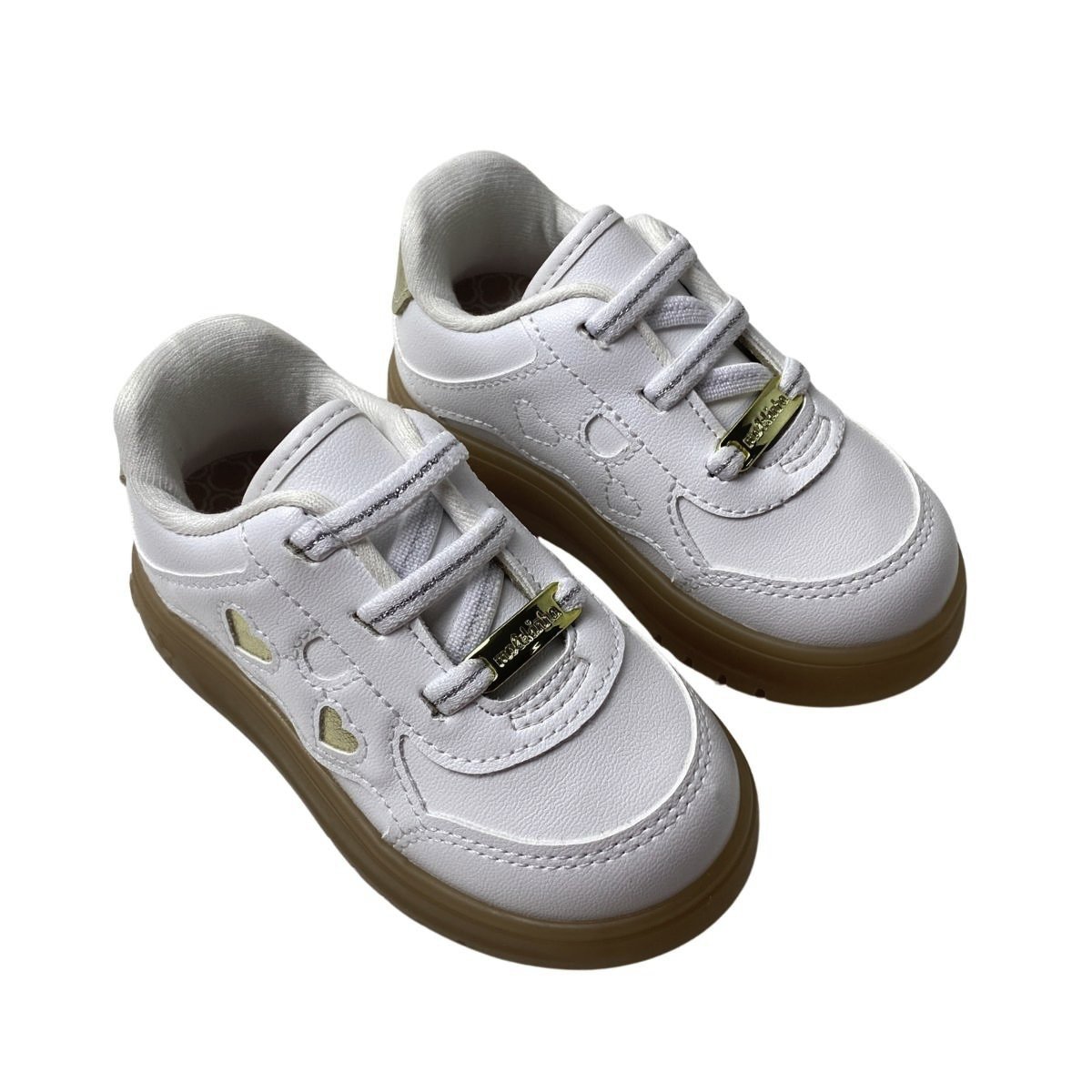 Tênis Molekinha Infantil Menina 2742205 Branco Branco 5