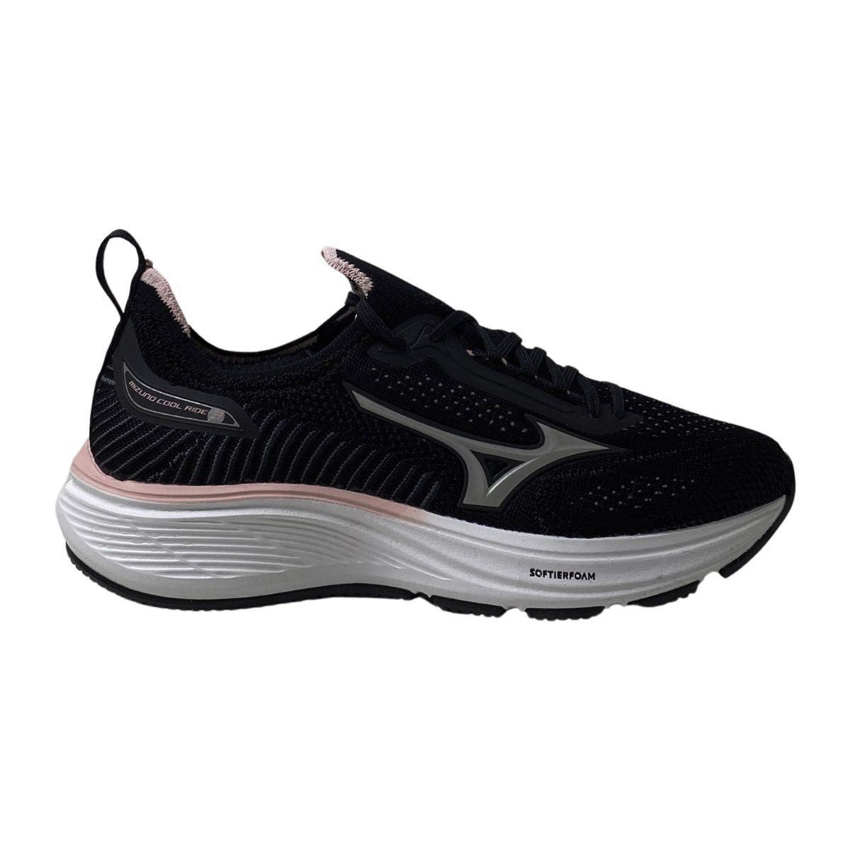 Tênis COOL RIDE 3 Mizuno Feminino 101095095F Preto/Rosa