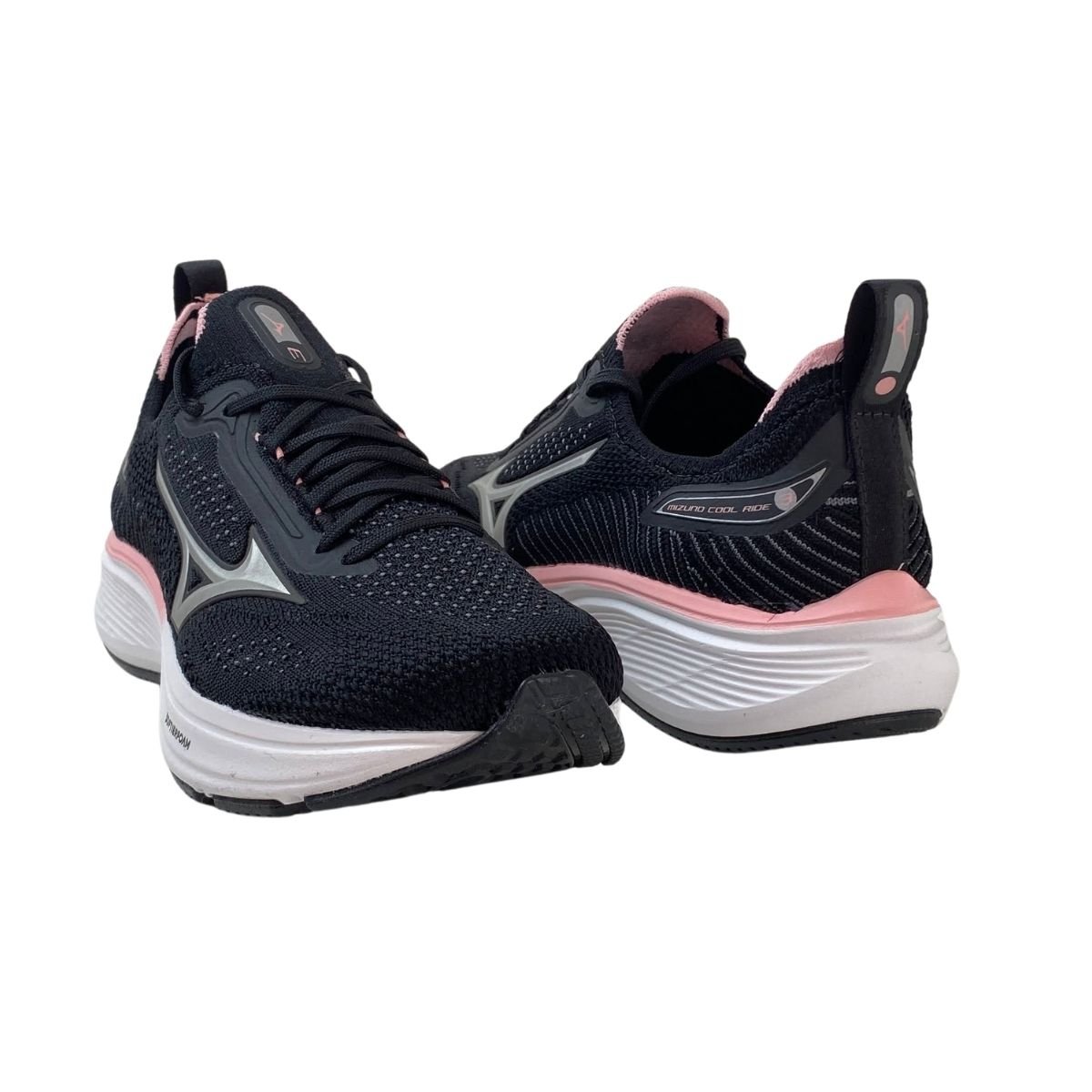 Tênis COOL RIDE 3 Mizuno Feminino 101095095F Preto/Rosa Preto 5