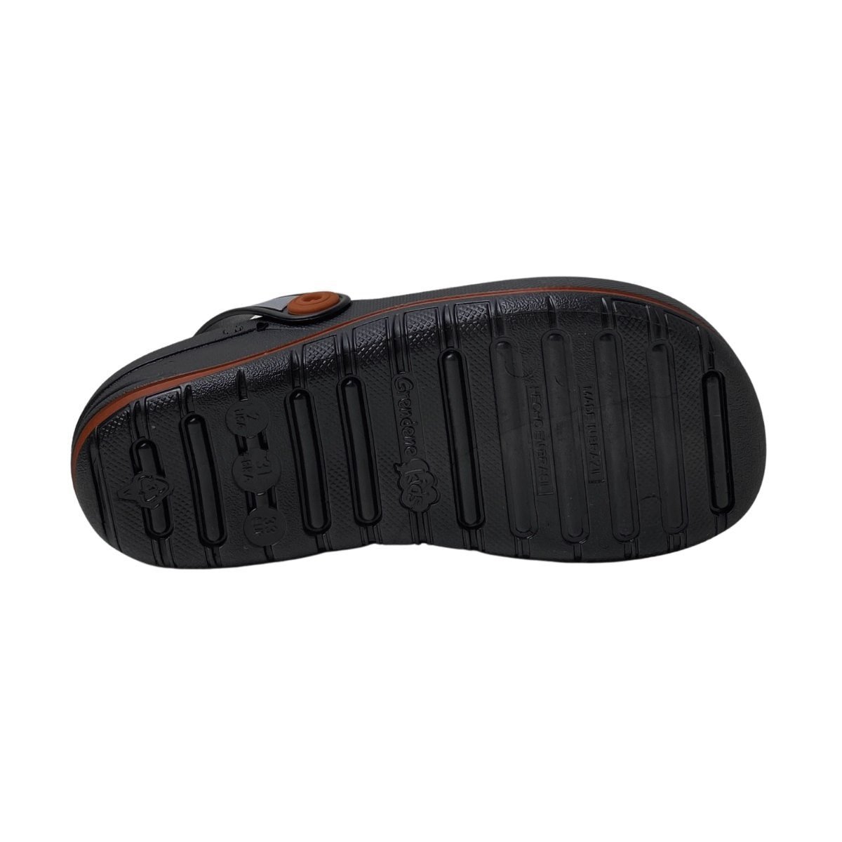 Babuche Mormaii Grendene Infantil Menino 12428 Preto Preto 7