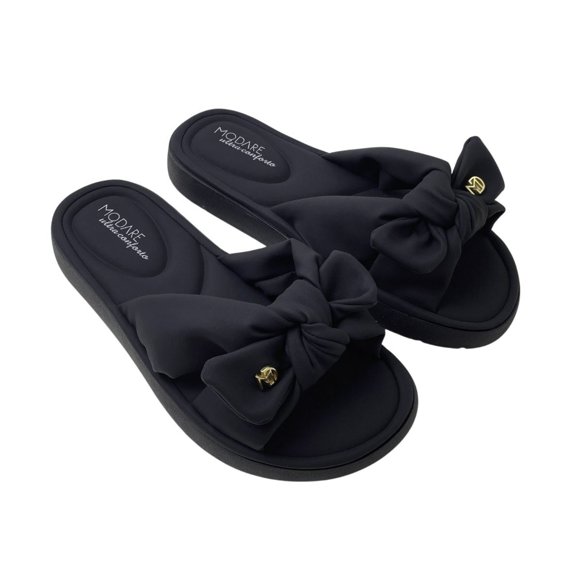 Tamanco Modare Feminino 7208101 Preto Preto 4