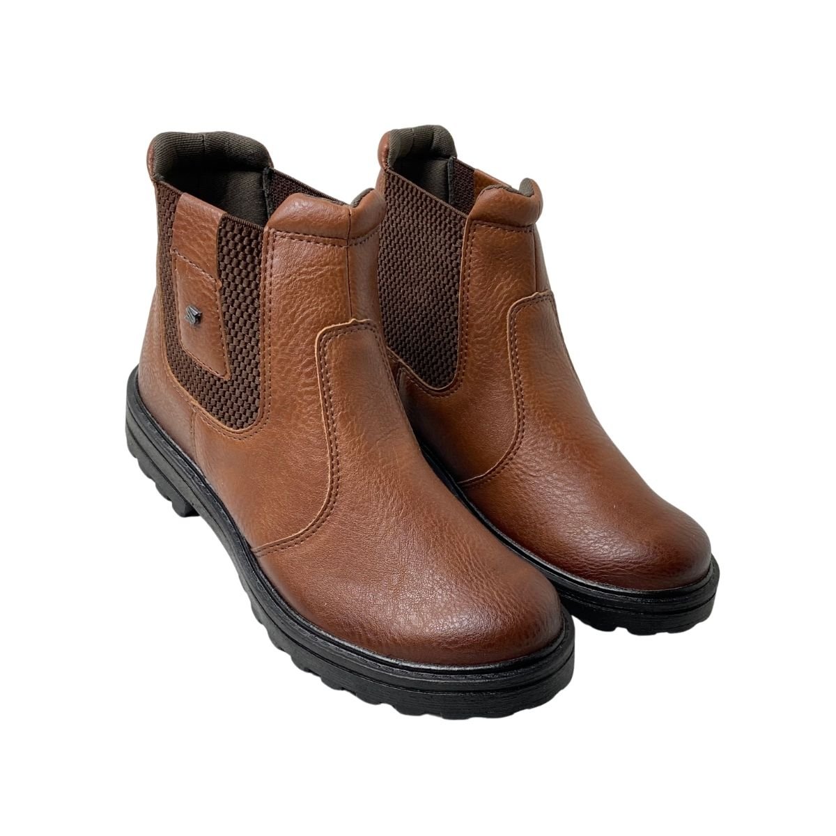 Botina Stay Infantil Menino 4762B Marrom Marrom 4