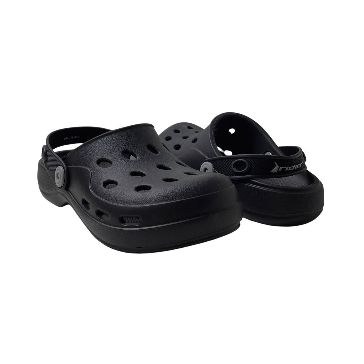 Babuche Puff Rider Infantil Menino 12649 Preto Preto 6