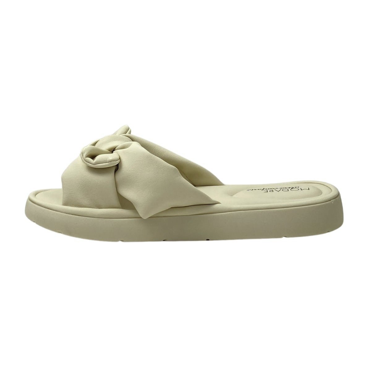 Tamanco Modare Feminino 7208101 Creme Bege 3