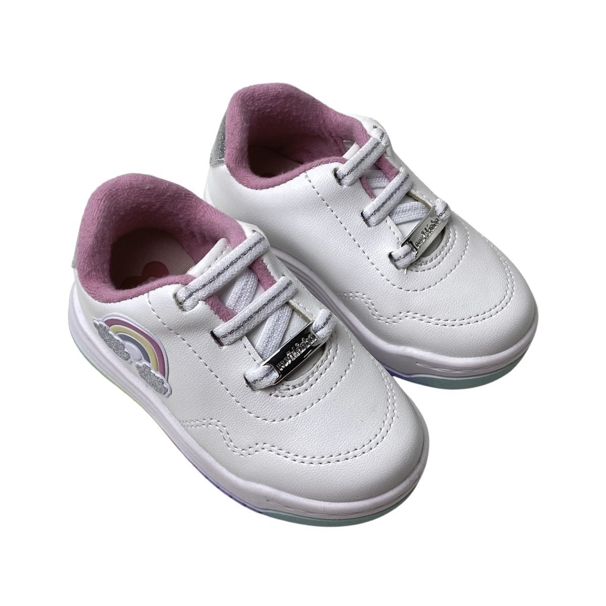 Tênis Molekinha Infantil Menina 2745202 Branco Branco 4