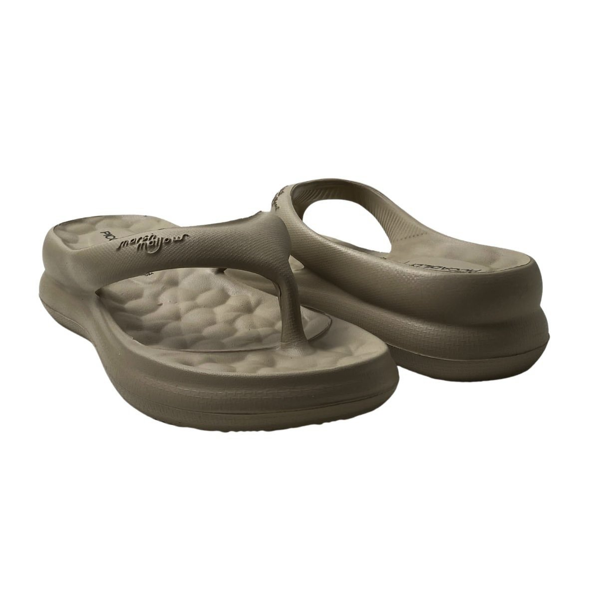 Chinelo Marshmallow Piccadilly Feminino C224003 Bege Bege 5