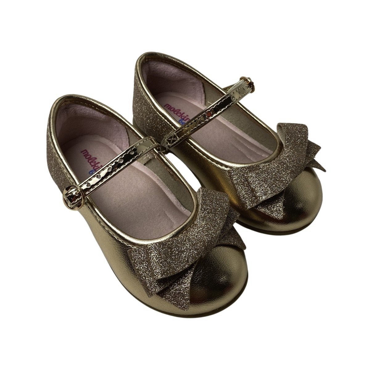 Sapatilha Molekinha Infantil Menina 21061043 Rosê Rose Gold 4