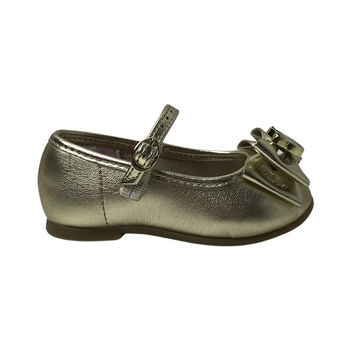 Sapatilha Molekinha Infantil Menina 21061078 Dourada