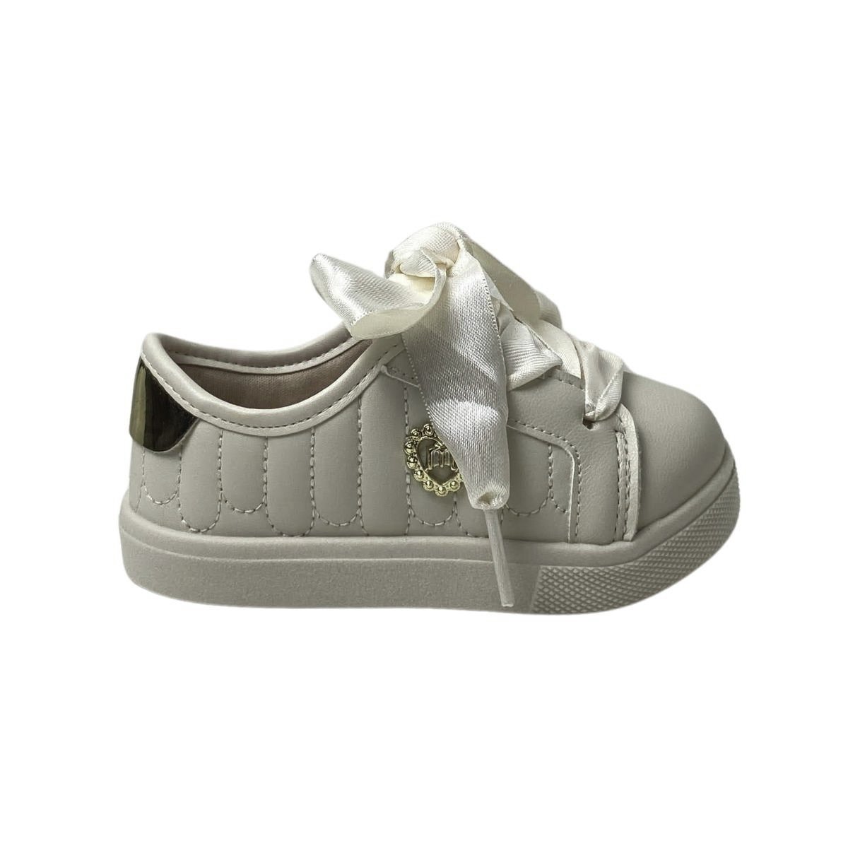 Tênis Molekinha Infantil Menina 2118595 Off White