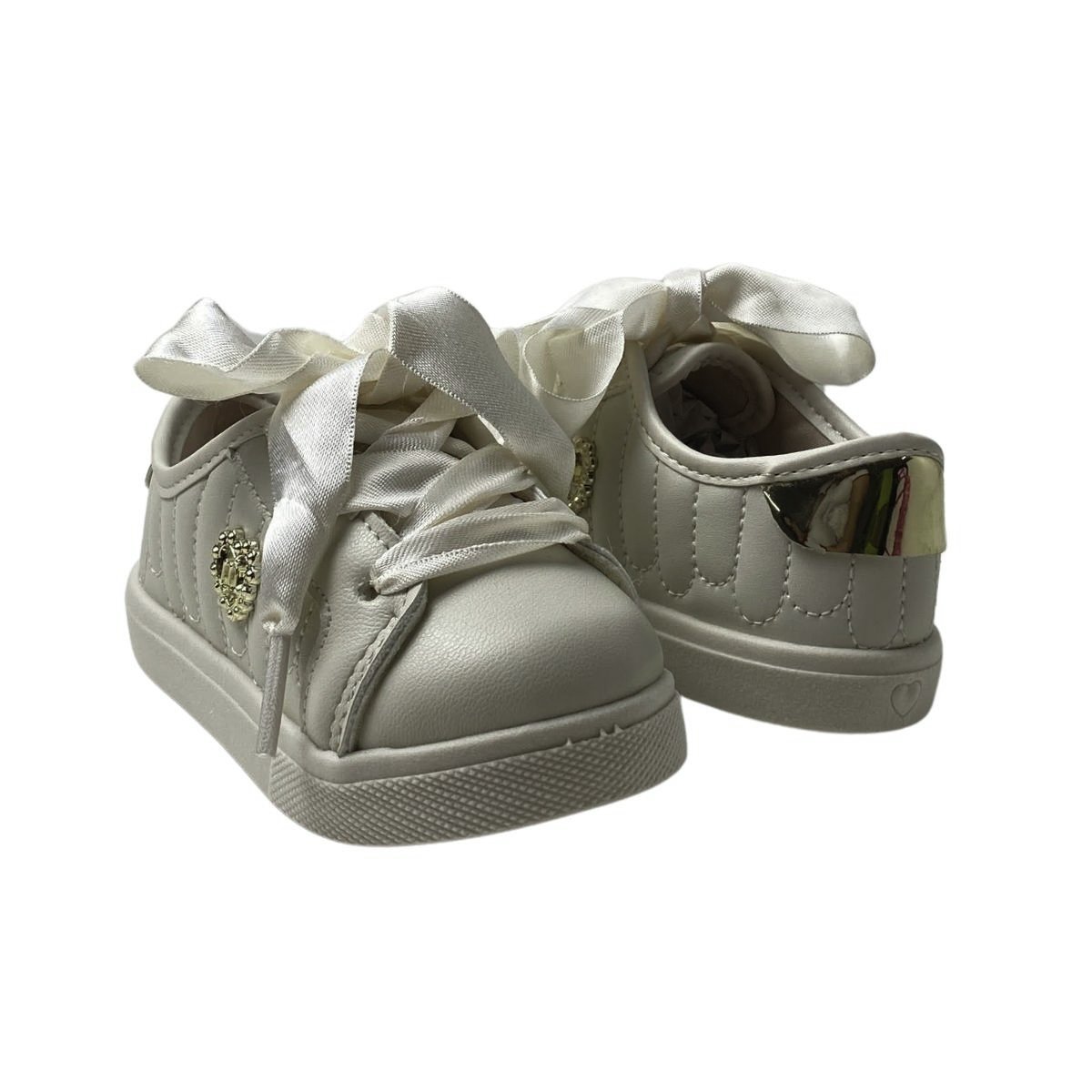 Tênis Molekinha Infantil Menina 2118595 Off White Off White 5
