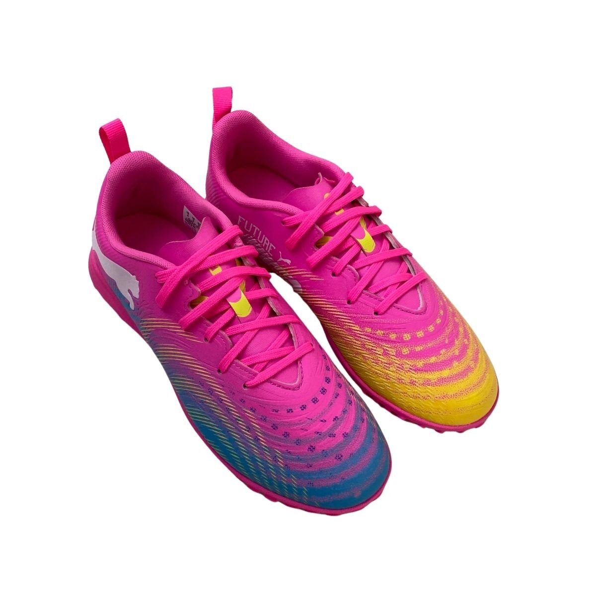 Chuteira Society Future 9 Play Puma Infantil Menino 108929 Rosa Rosa 4