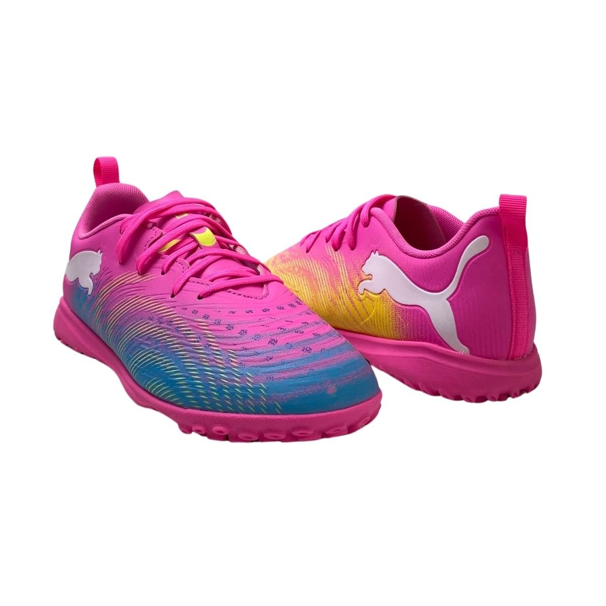 Chuteira Society Future 9 Play Puma Infantil Menino 108929 Rosa Rosa 5