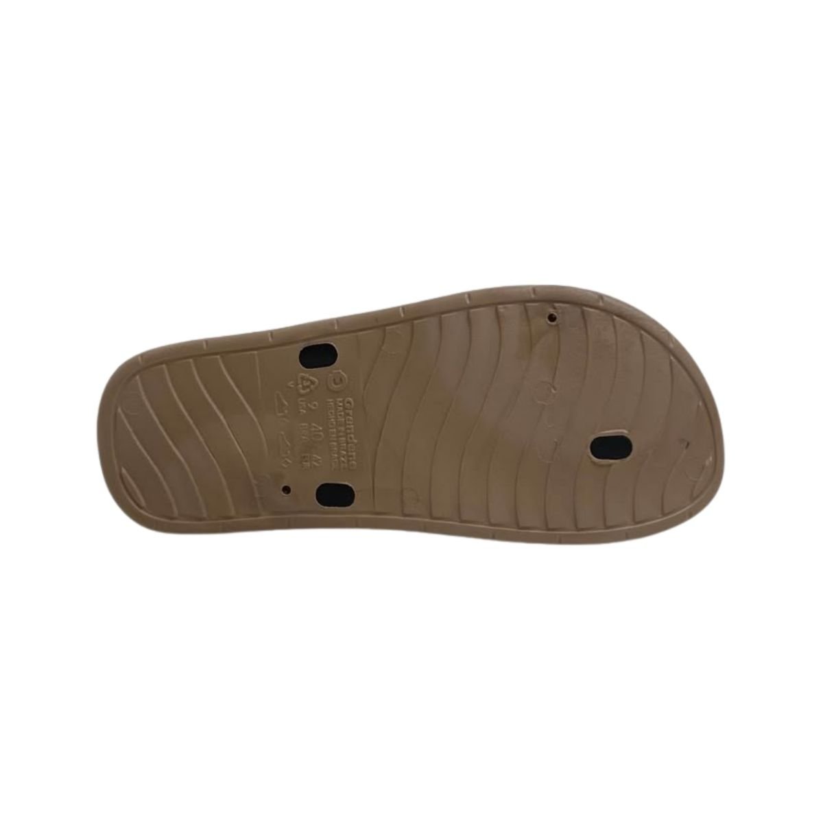 Chinelo Cartago Coimbra Masculino 12654 Bege / Preto Preto 6