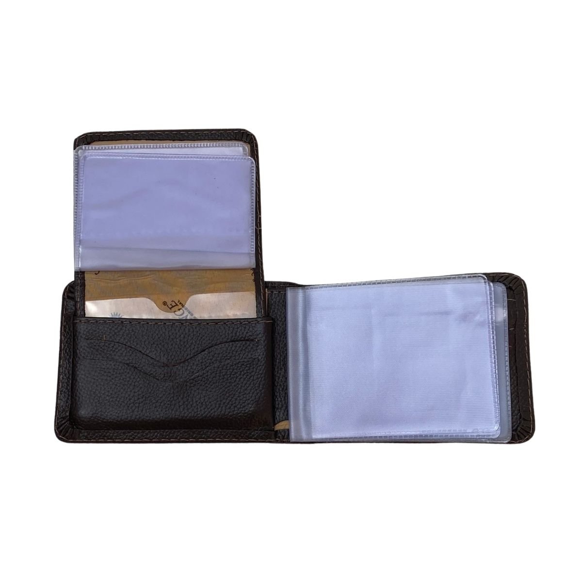 Carteira Couro Solinge Masculina 014SO Marrom Marrom 4