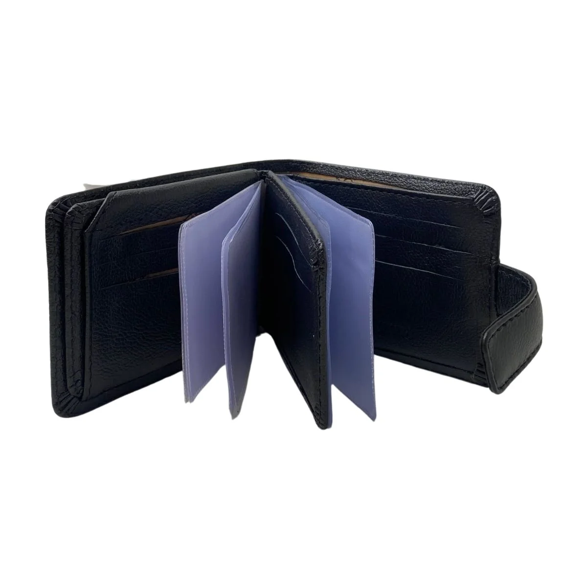 Carteira Couro Solinge Masculina 025SO Preta Preto 3