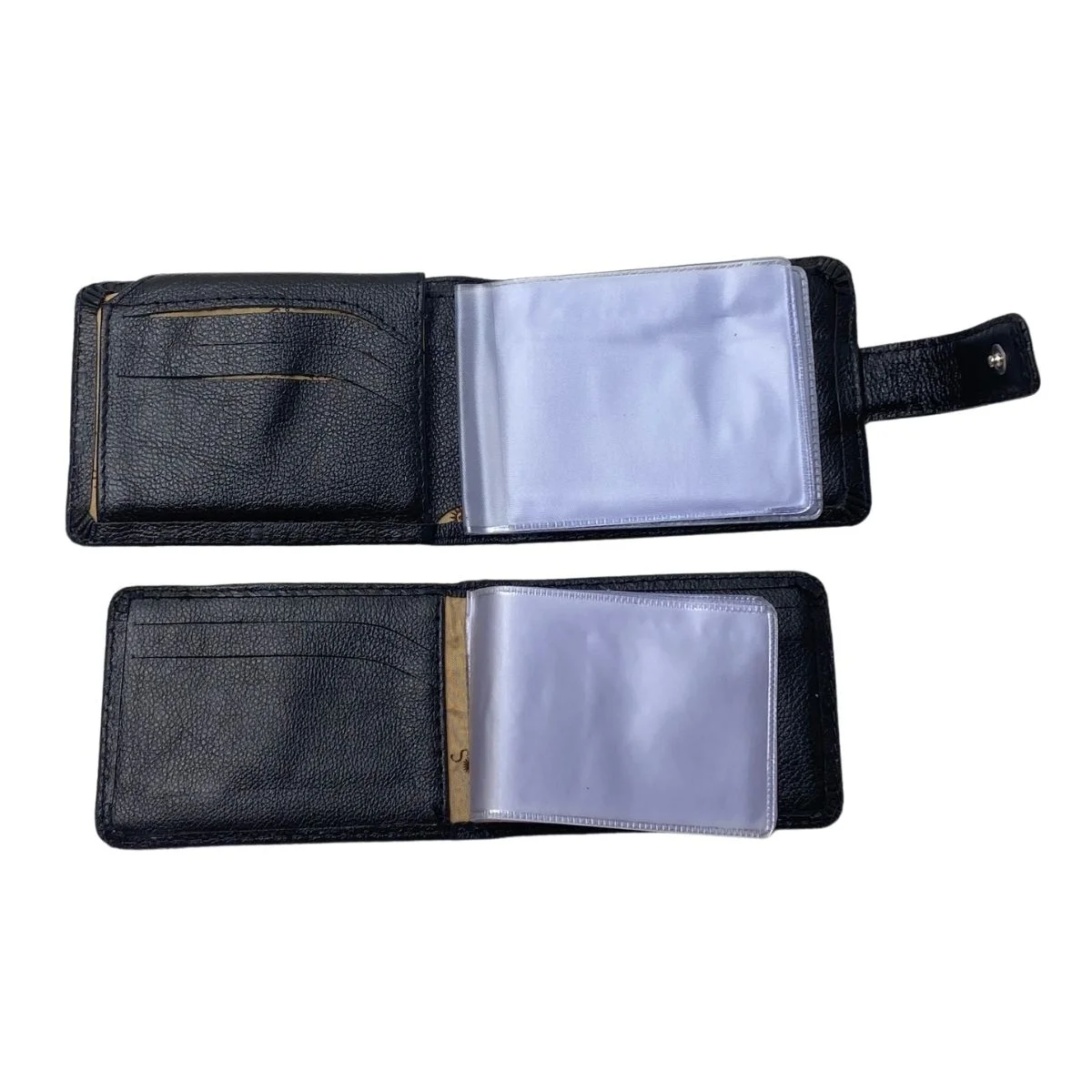 Carteira Couro Solinge Masculina 025SO Preta Preto 4