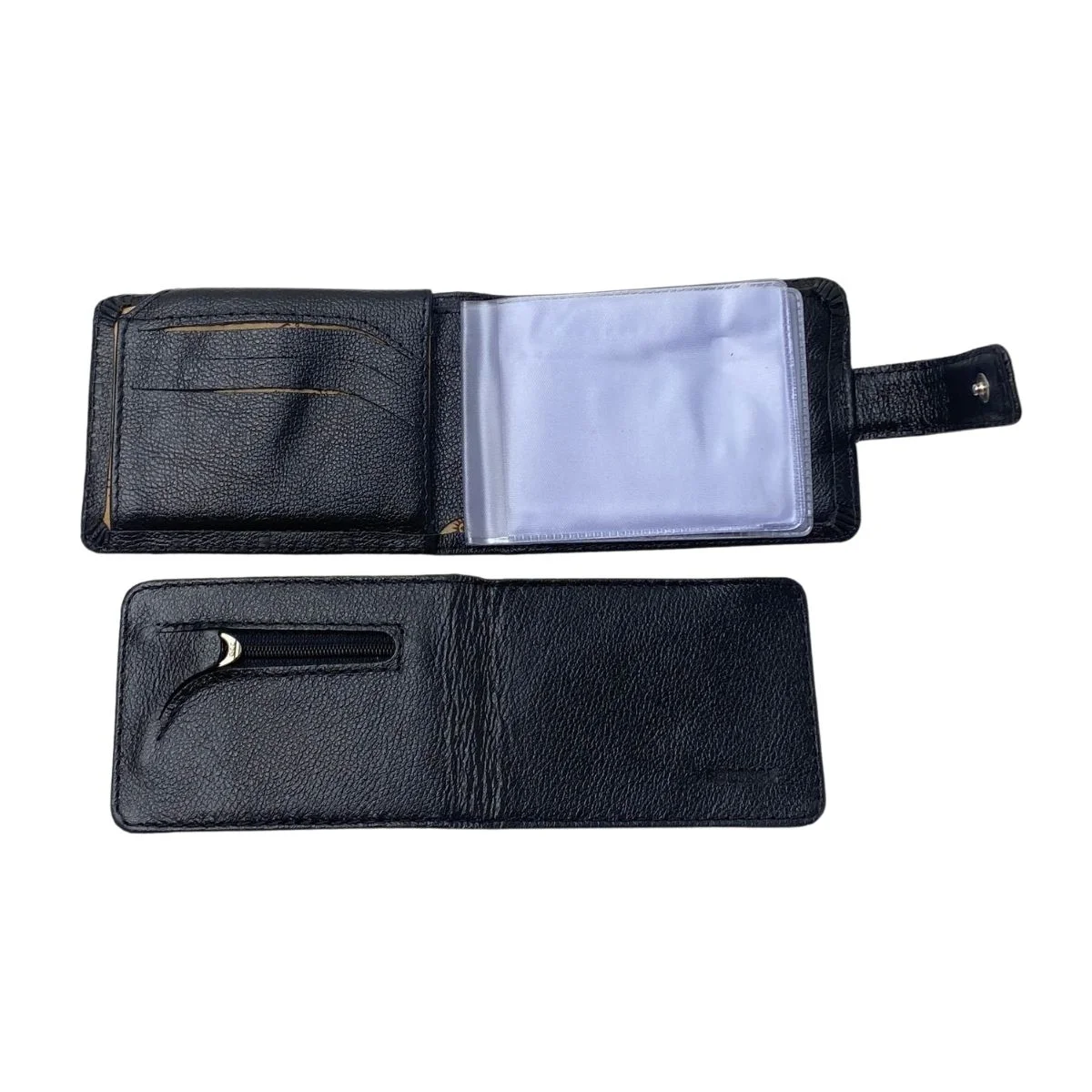 Carteira Couro Solinge Masculina 025SO Preta Preto 5