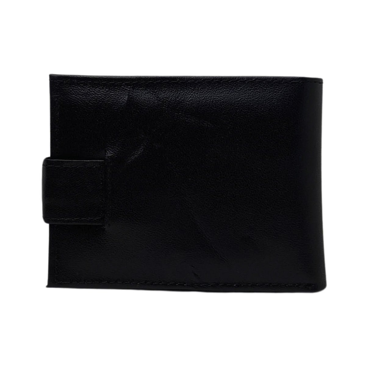 Carteira Couro Original Designer Masculina 011OD Preta Preto 2