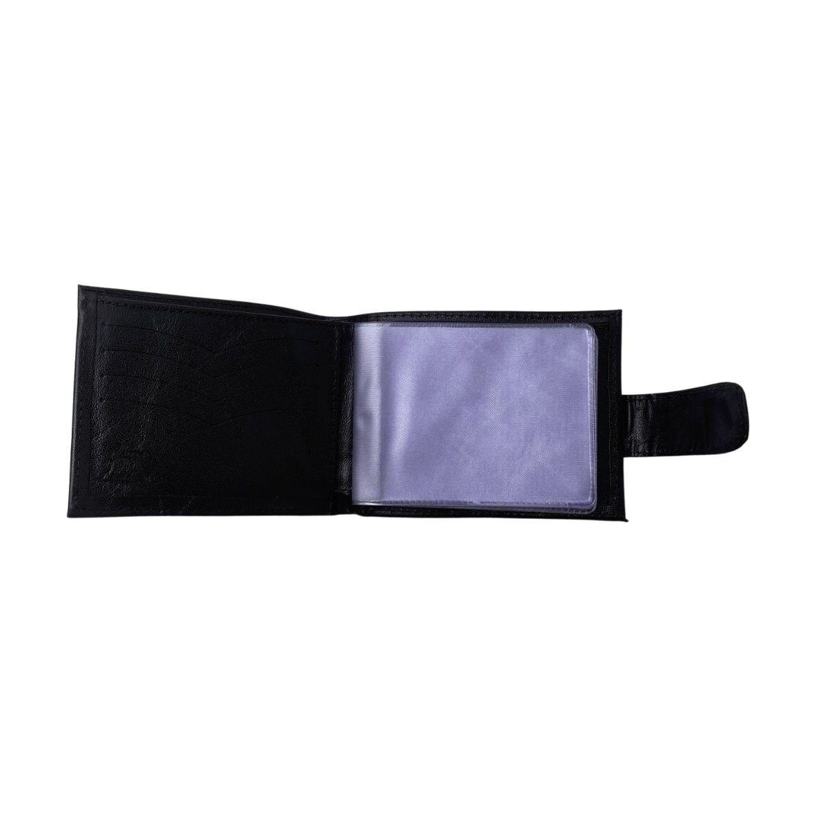 Carteira Couro Original Designer Masculina 011OD Preta Preto 4
