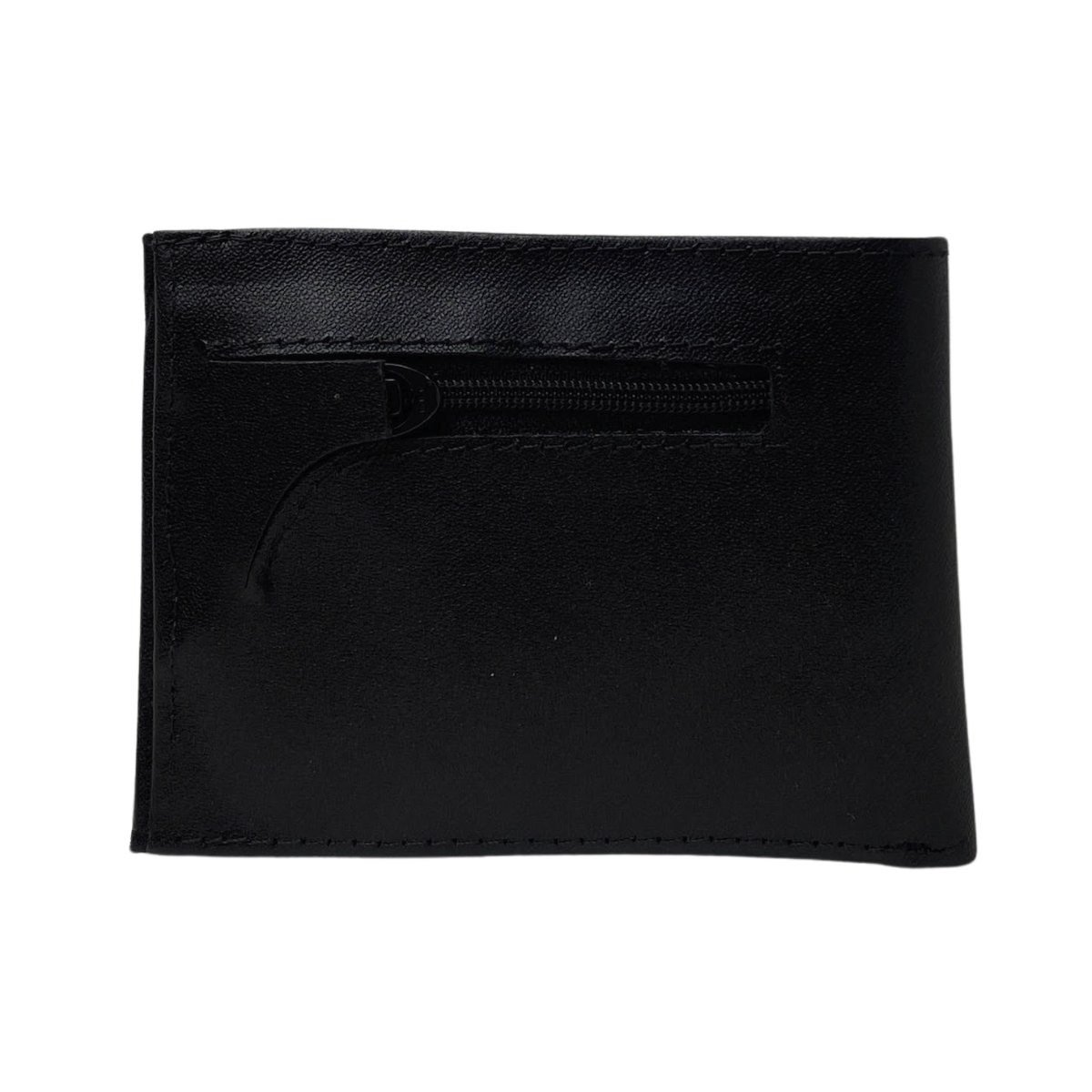 Carteira Couro Original Designer Masculina 027OD Preta Preto 2