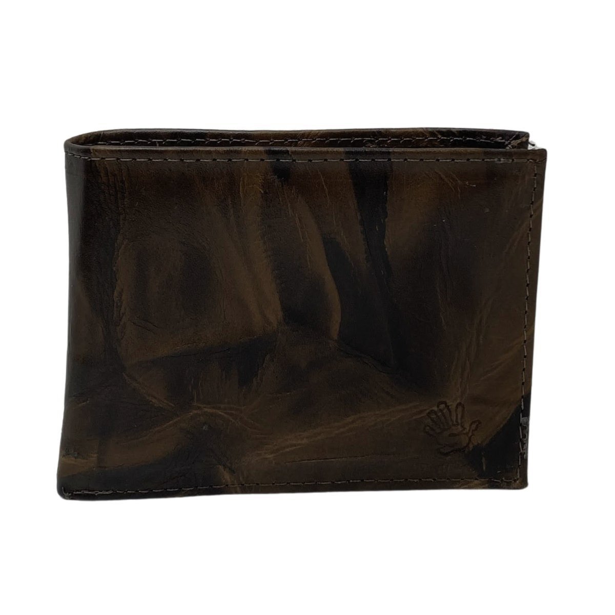 Carteira Couro Original Designer Masculina 006OD Marrom