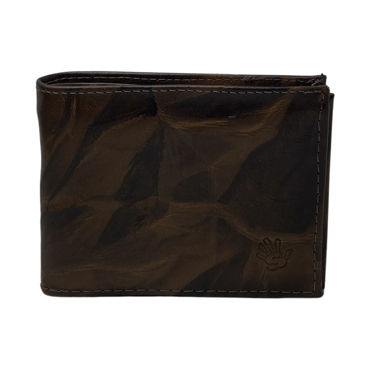 Carteira Couro Original Designer Masculina 009OD Marrom