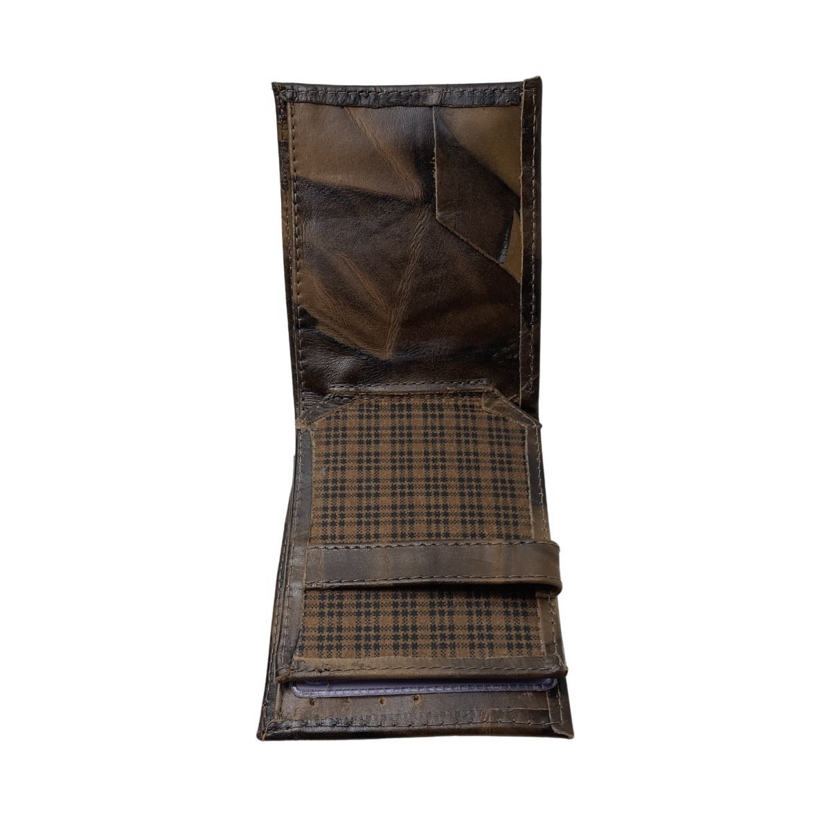 Carteira Couro Original Designer Masculina 009OD Marrom Marrom 4