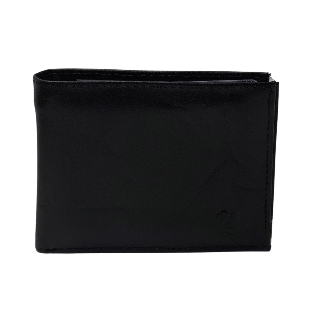 Carteira Couro Original Designer Masculina 009OD Preta