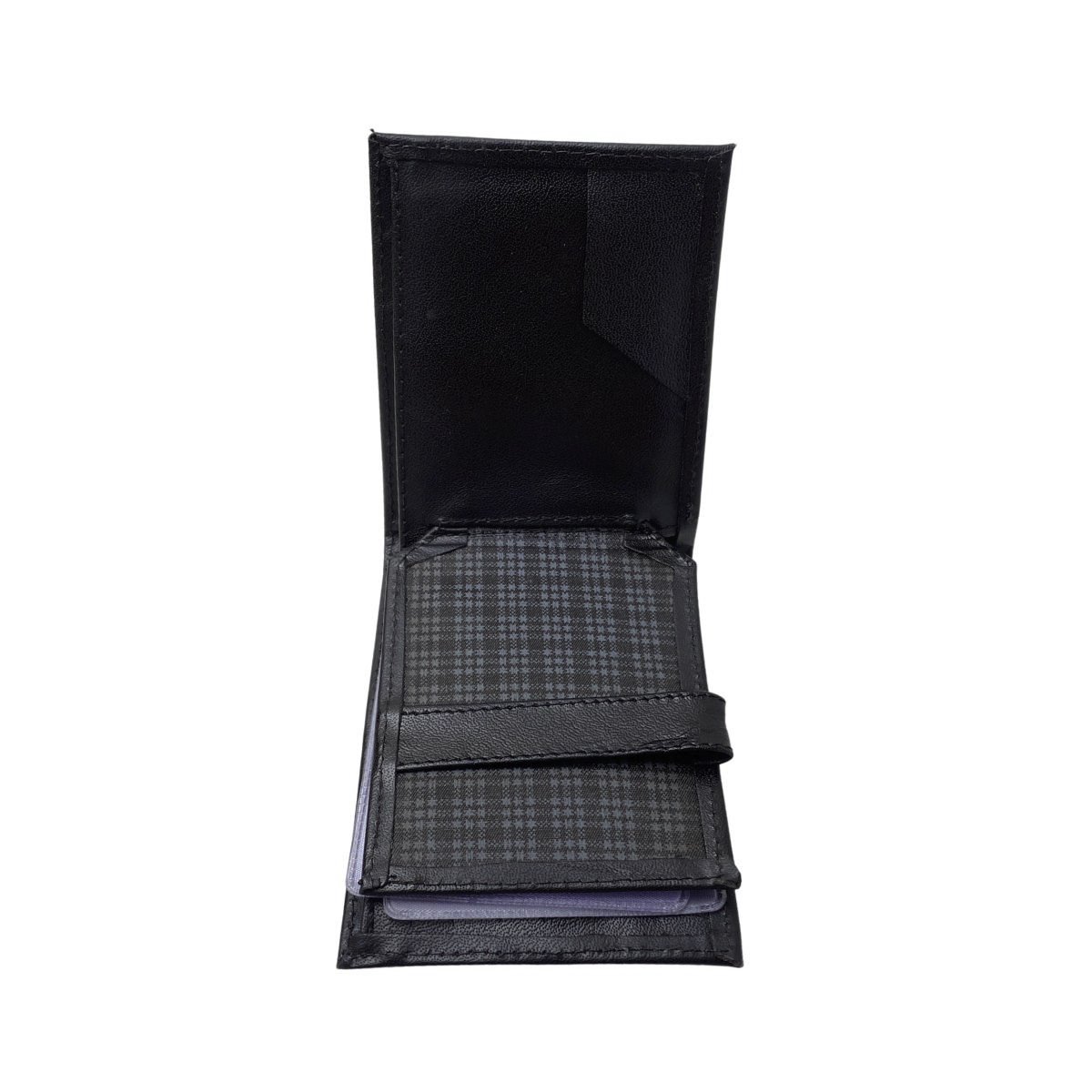 Carteira Couro Original Designer Masculina 009OD Preta Preto 4