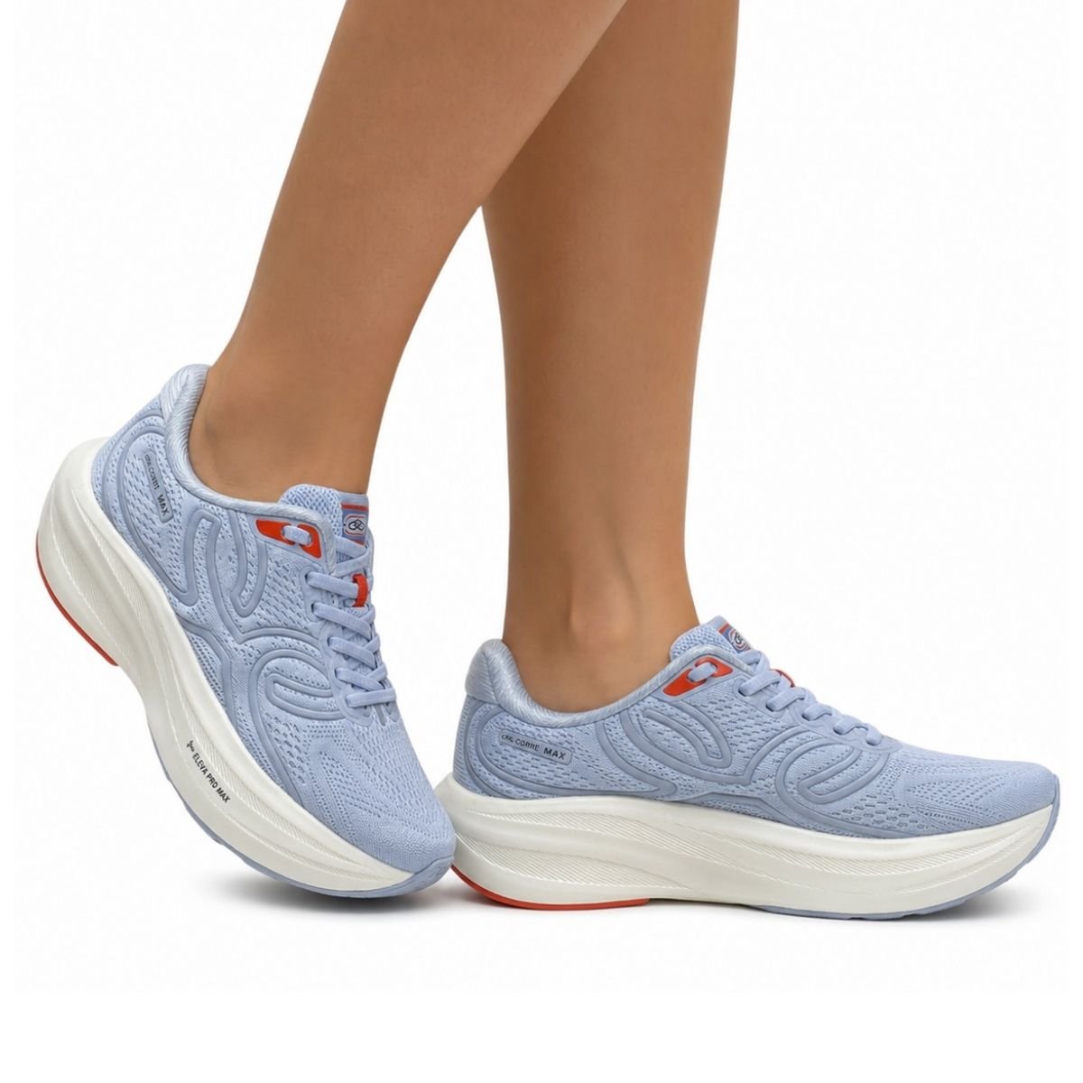 Tênis Corre Max Olympikus Feminino CORRE-MAX-F Azul Claro Azul 2